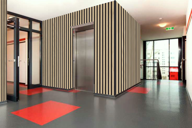 Elegantes Akustikvlies